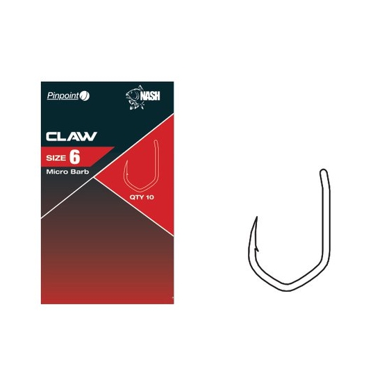 NASH haczyki CLAW 5/10 sztuk